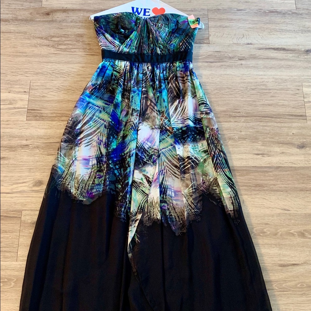 BCBG gown